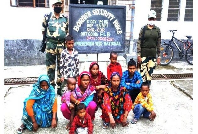 10 Bangladeshi Nationals Apprehended For Crossing International Border ...